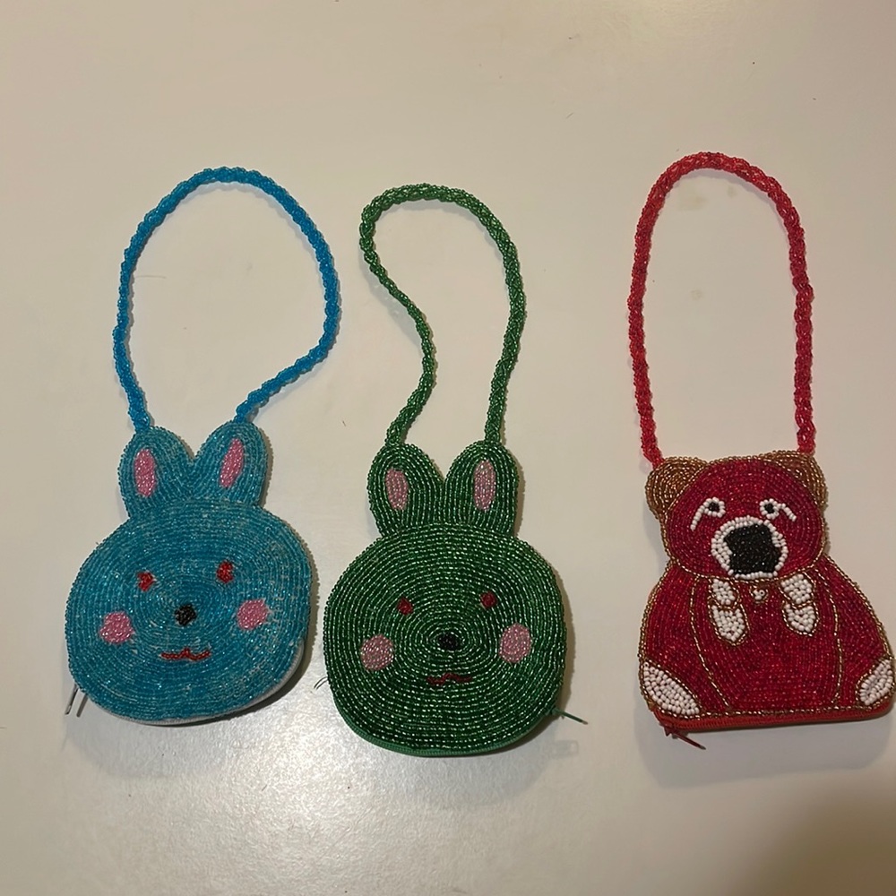 Hand made change Purse $15 each or add on for $10